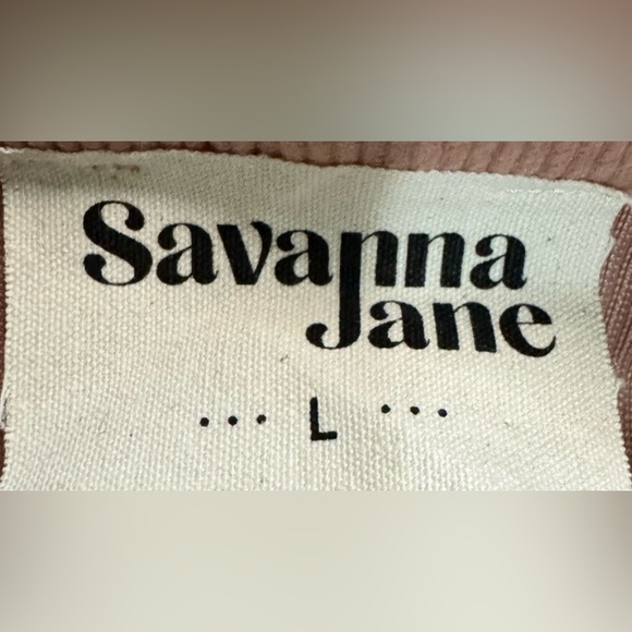 Savanna Jane•Southwestern Aztec•Rust Multi Blazer Corduroy Jacket•Sz Large - Picture 8 of 8